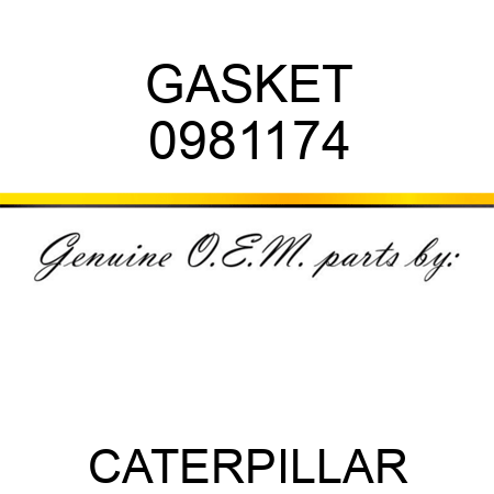 GASKET 0981174