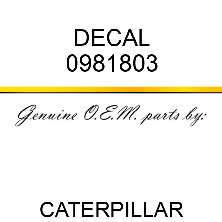 DECAL 0981803