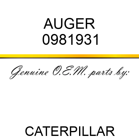 AUGER 0981931