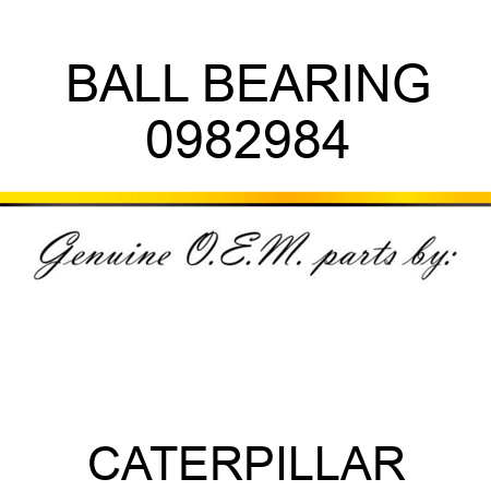 BALL BEARING 0982984
