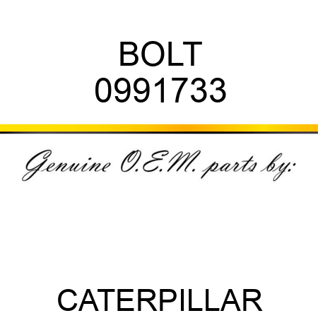 BOLT 0991733
