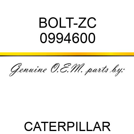 BOLT-ZC 0994600