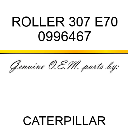 ROLLER 307 E70 0996467