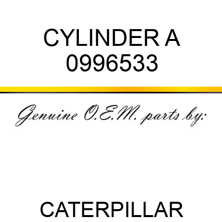 CYLINDER A 0996533