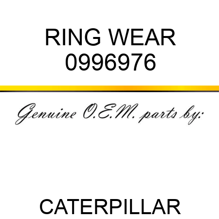 RING WEAR 0996976