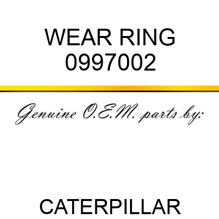 WEAR RING 0997002