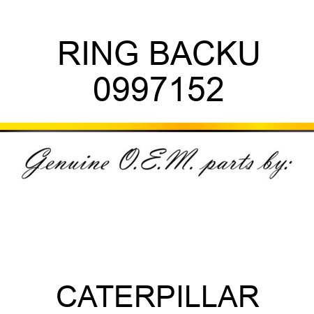 RING BACKU 0997152