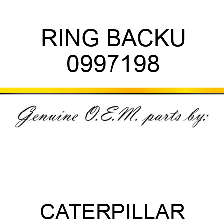 RING BACKU 0997198