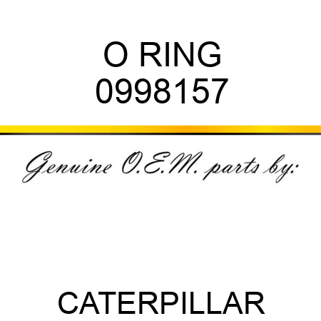 O RING 0998157