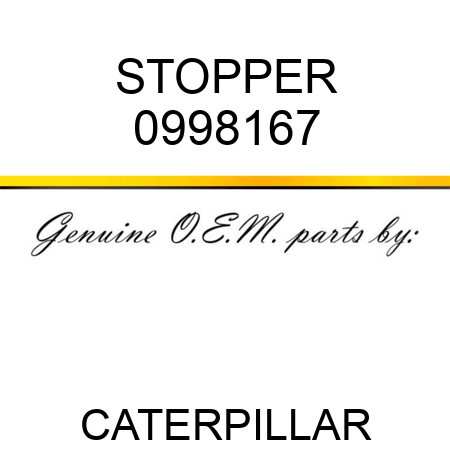 STOPPER 0998167