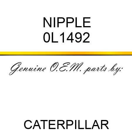 NIPPLE 0L1492