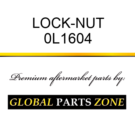 LOCK-NUT 0L1604