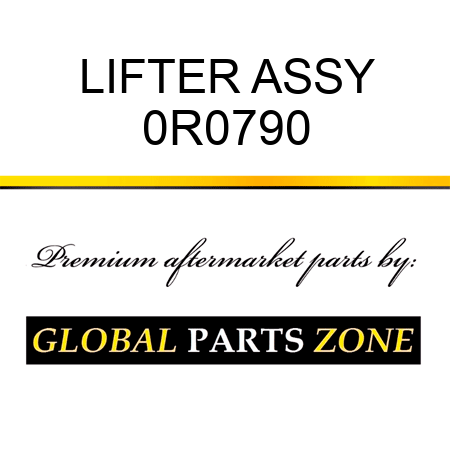 LIFTER ASSY 0R0790