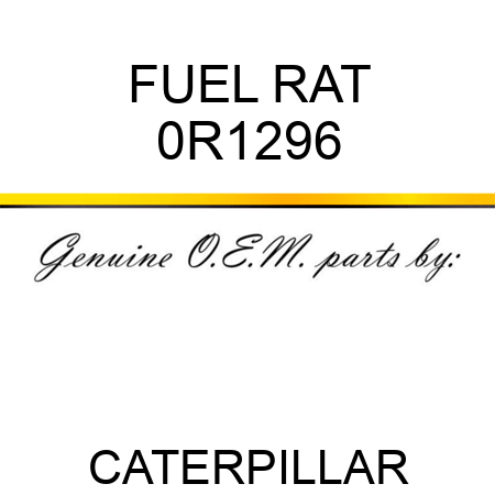 FUEL RAT 0R1296