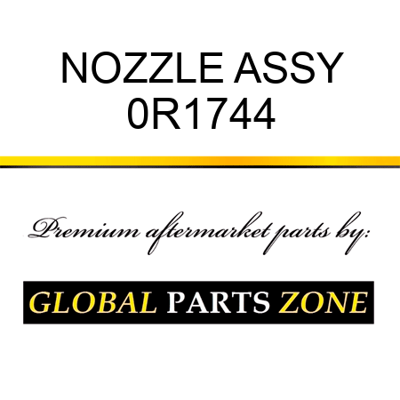 NOZZLE ASSY 0R1744