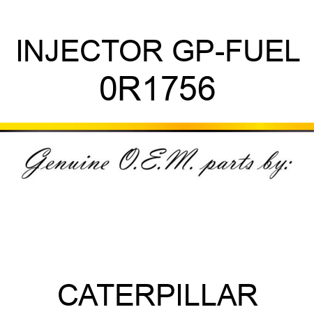 INJECTOR GP-FUEL 0R1756