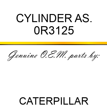 CYLINDER AS. 0R3125