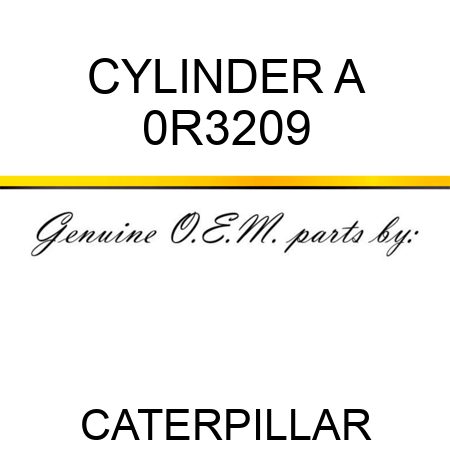 CYLINDER A 0R3209