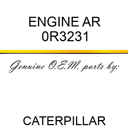 ENGINE AR 0R3231