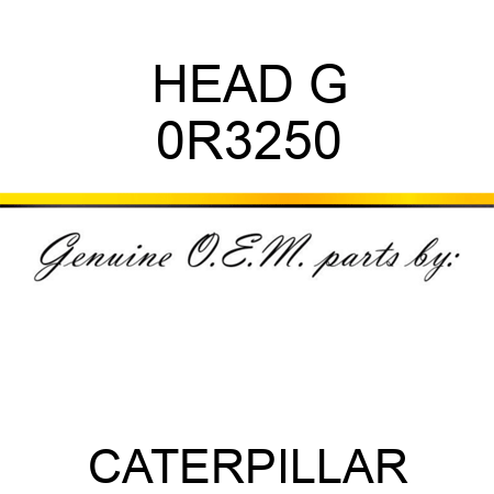 HEAD G 0R3250