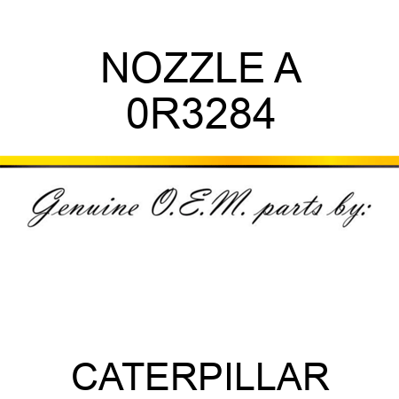 NOZZLE A 0R3284