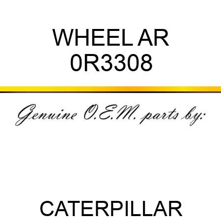 WHEEL AR 0R3308