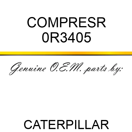 COMPRESR 0R3405