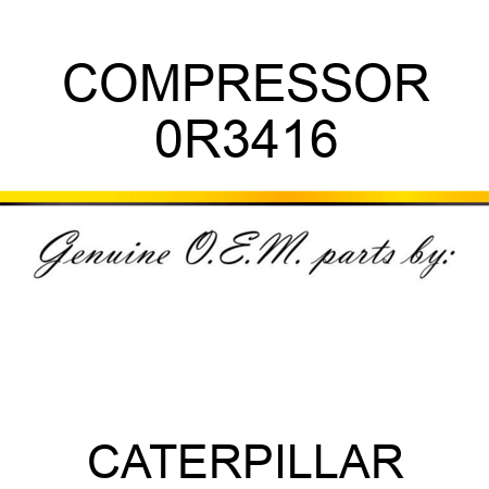 COMPRESSOR 0R3416