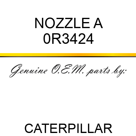 NOZZLE A 0R3424