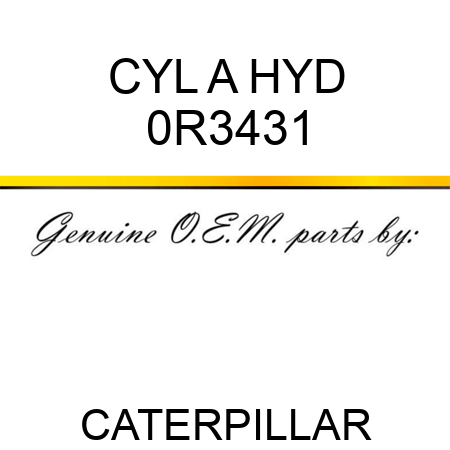 CYL A HYD 0R3431