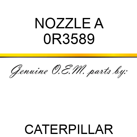 NOZZLE A 0R3589