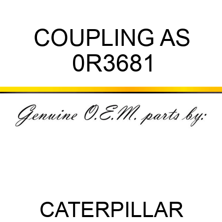COUPLING AS 0R3681