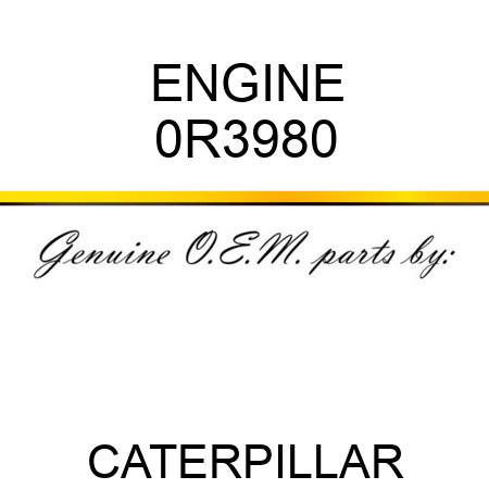 ENGINE 0R3980