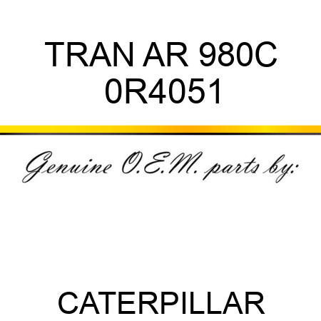 TRAN AR 980C 0R4051