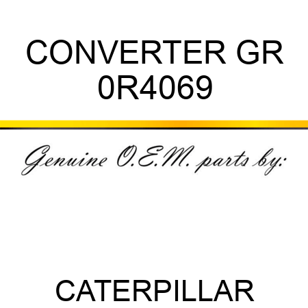 CONVERTER GR 0R4069