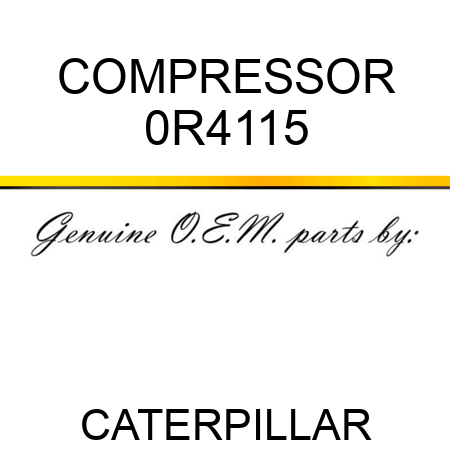 COMPRESSOR 0R4115