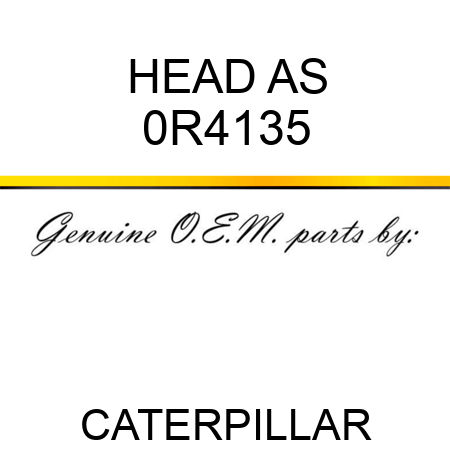 HEAD AS 0R4135