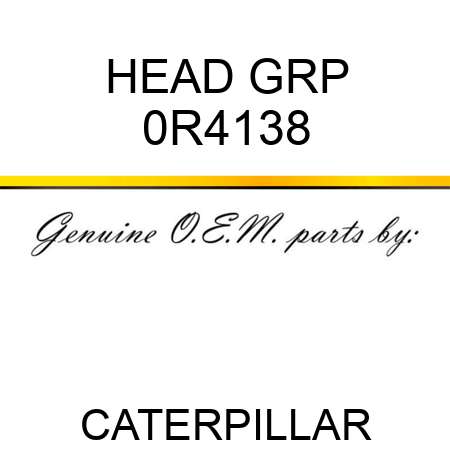 HEAD GRP 0R4138