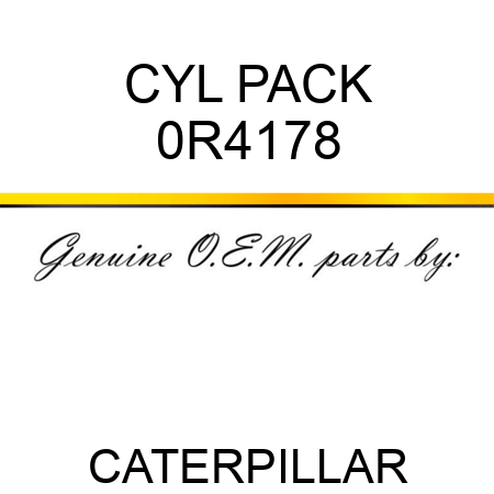 CYL PACK 0R4178