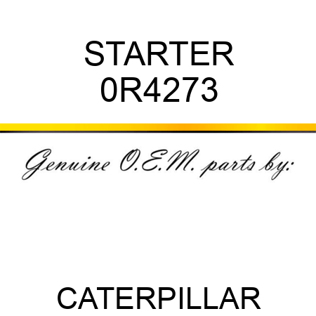 STARTER 0R4273