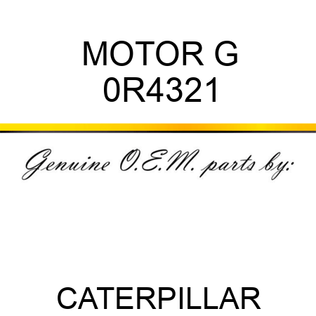 MOTOR G 0R4321