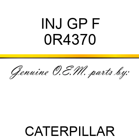 INJ GP F 0R4370