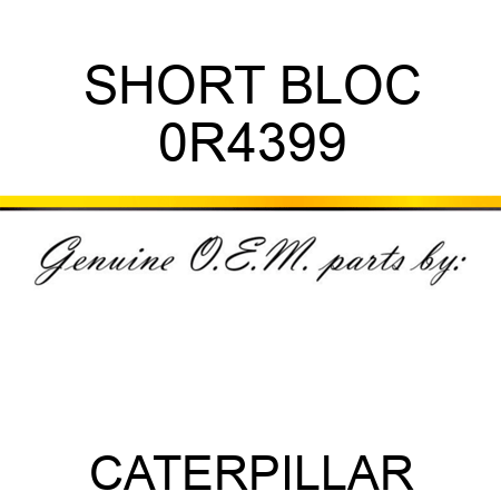 SHORT BLOC 0R4399