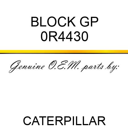 BLOCK GP 0R4430