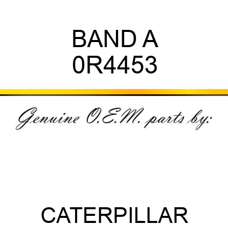 BAND A 0R4453