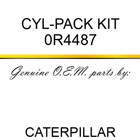 CYL-PACK KIT 0R4487