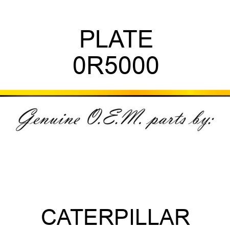 PLATE 0R5000
