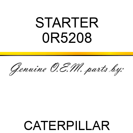 STARTER 0R5208