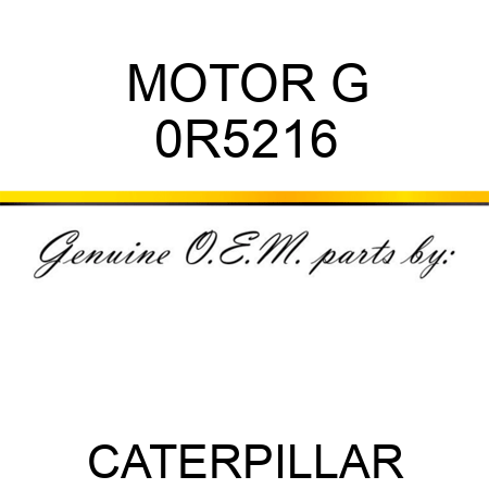 MOTOR G 0R5216