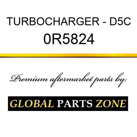 TURBOCHARGER - D5C 0R5824